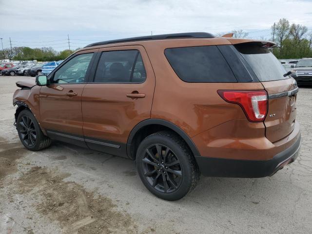 Vin: 1fm5k8d83hgc75682, lot: 55321455, ford explorer xlt 20172