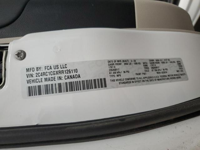 2024 CHRYSLER VOYAGER LX 2C4RC1CGXRR126110