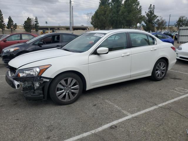 HONDA ACCORD EXL 2012 white  gas 1HGCP2F82CA117094 photo #1