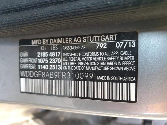 2014 MERCEDES-BENZ C 300 4MAT - WDDGF8AB9ER310099