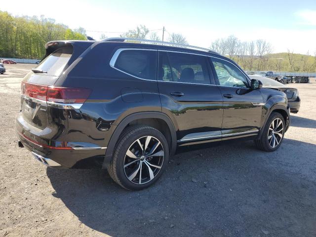 VOLKSWAGEN ATLAS SEL 2024 black  gas 1V2FR2CA5RC600331 photo #4
