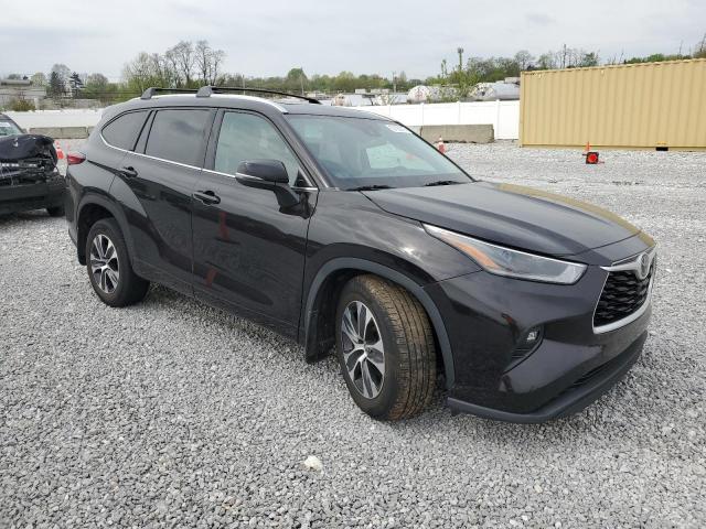 Vin: 5tdgzrah7ms054069, lot: 55105875, toyota highlander xle 20214
