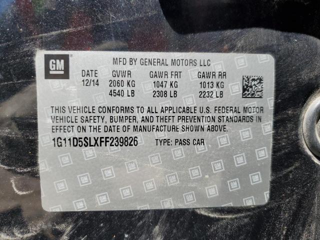 2015 CHEVROLET MALIBU 2LT - 1G11D5SLXFF239826