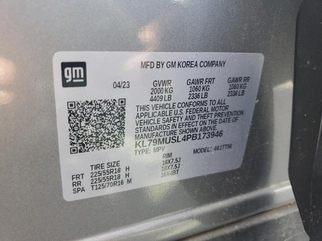 2023 CHEVROLET TRAILBLAZE - KL79MUSL4PB173946