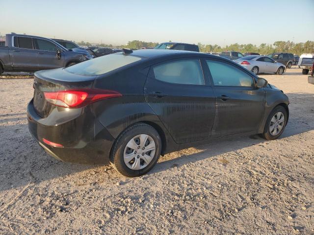 HYUNDAI ELANTRA SE 2016 black  gas 5NPDH4AE2GH683876 photo #4