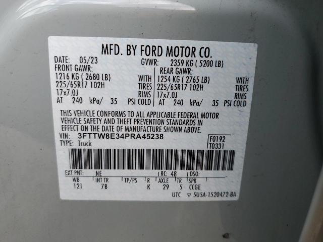 2023 FORD MAVERICK X 3FTTW8E34PRA45238