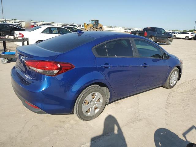 KIA FORTE LX 2017 blue  gas 3KPFK4A77HE121893 photo #4