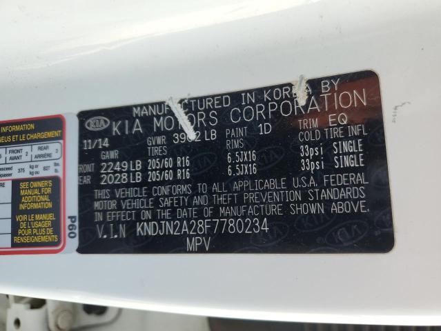 2015 KIA SOUL - KNDJN2A28F7780234