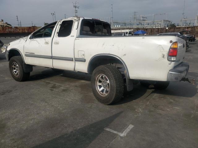 TOYOTA TUNDRA ACC 2001 white  gas 5TBBT44151S139011 photo #3