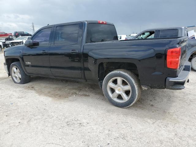 CHEVROLET SILVERADO 2015 black crew pic gas 3GCPCREH1FG220499 photo #3