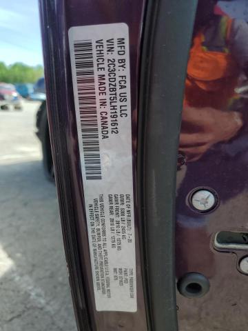 2020 DODGE CHALLENGER - 2C3CDZBT5LH191612