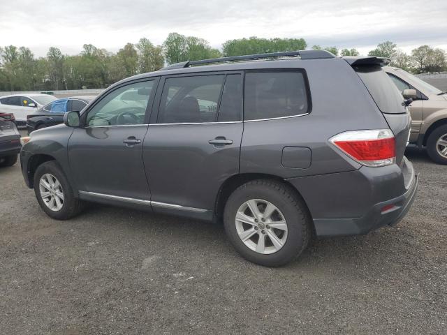 Vin: 5tdbk3eh3ds205365, lot: 53519395, toyota highlander base 20132