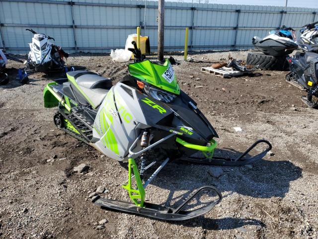 ARCTIC CAT SNOWMOBILE 2018 green   4UF18SNW0JT116197 photo #1