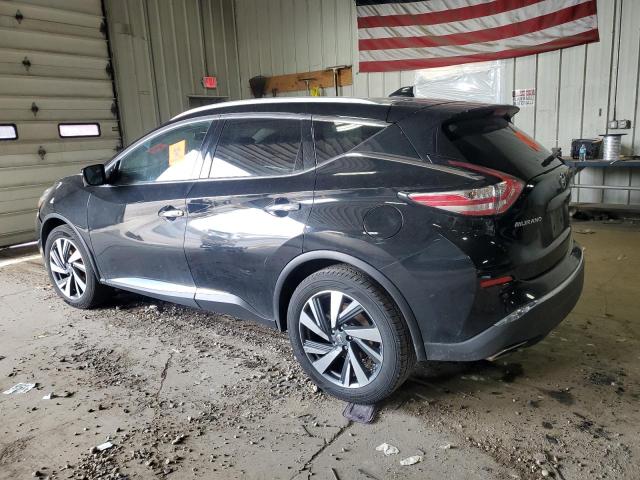 NISSAN MURANO S 2017 black  gas 5N1AZ2MH3HN135439 photo #3