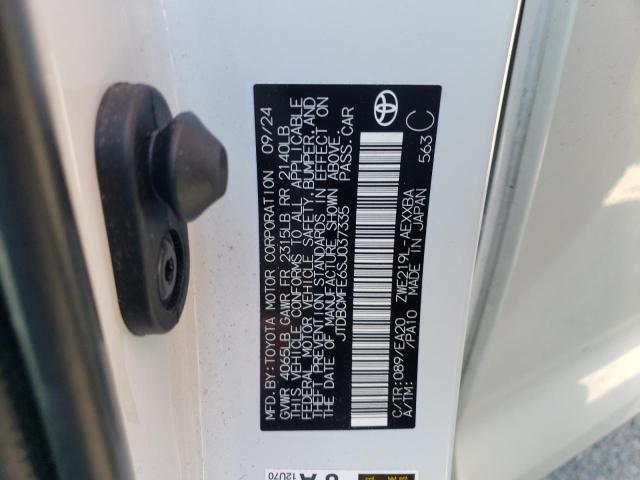 2025 TOYOTA COROLLA LE - JTDBCMFE6SJ037335