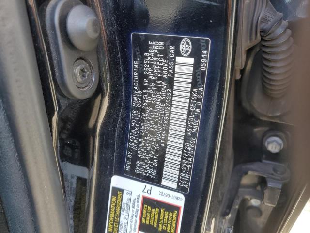 2017 TOYOTA CAMRY LE - 4T1BF1FK9HU270253