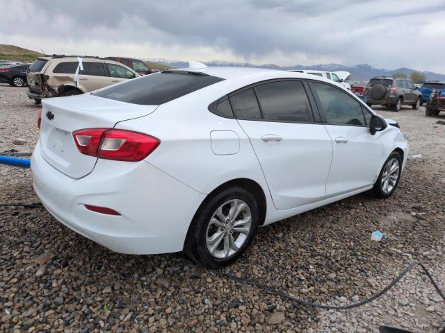 CHEVROLET CRUZE LT 2019 white  gas 1G1BE5SM2K7147365 photo #4