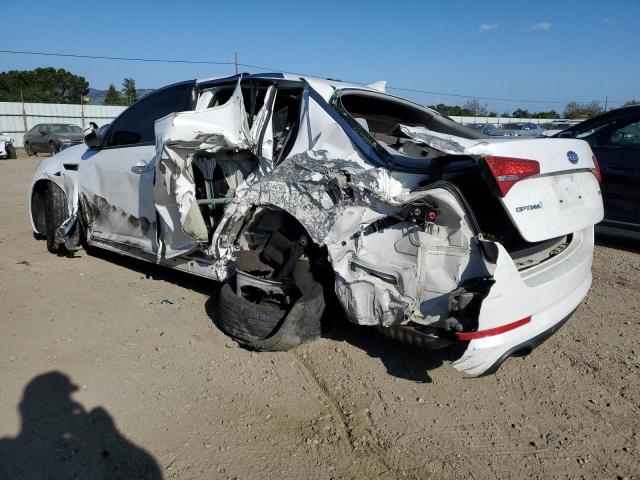 KIA OPTIMA LX 2012 white sedan 4d gas KNAGM4A70C5291111 photo #3
