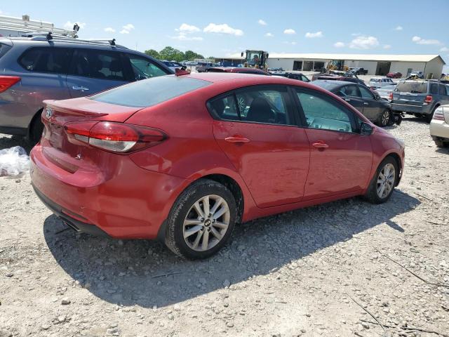 Vin: 3kpfl4a73he046722, lot: 54716165, kia forte lx 20173