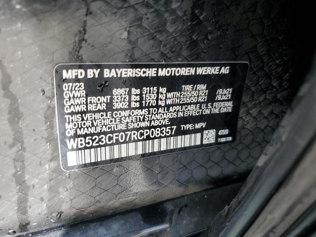 2024 BMW IX XDRIVE5 WB523CF07RCP08357