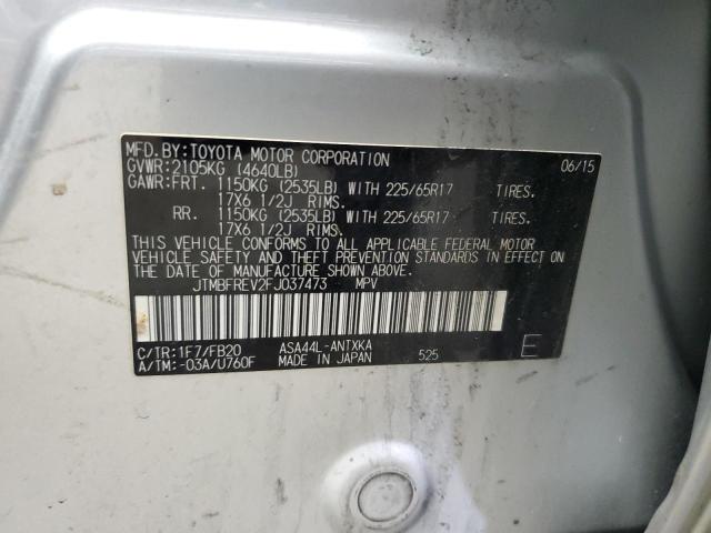 2015 TOYOTA RAV4 LE - JTMBFREV2FJ037473