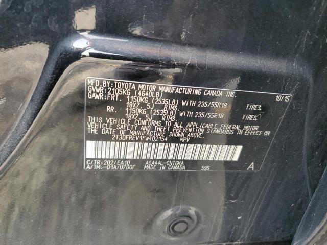 2015 TOYOTA RAV4 LIMIT - 2T3DFREV1FW402154