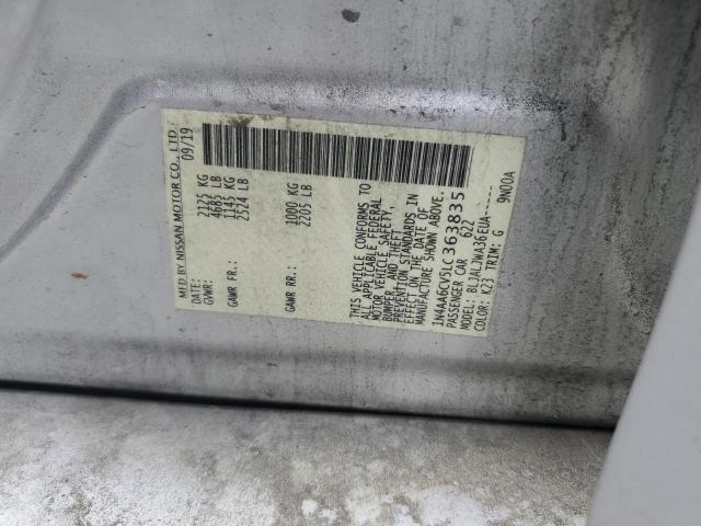 2020 NISSAN MAXIMA SV - 1N4AA6CV5LC363835