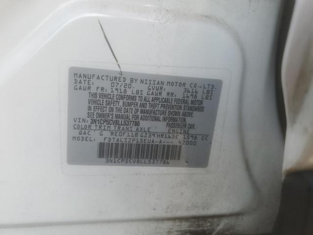 2020 NISSAN KICKS SV - 3N1CP5CV8LL537786