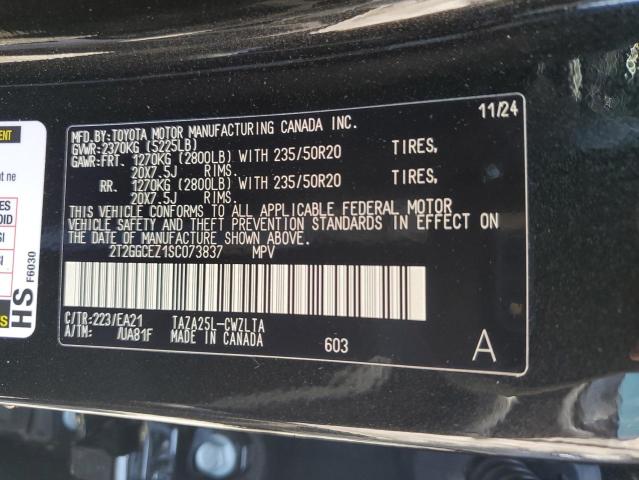 2025 LEXUS NX 350 PRE - 2T2GGCEZ1SC073837