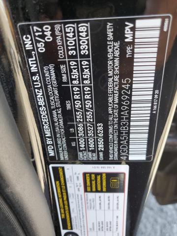 2017 MERCEDES-BENZ GLE 350 4M - 4JGDA5HB3HA969245