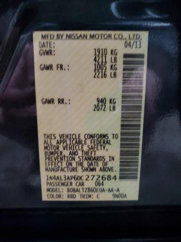 2013 NISSAN ALTIMA 2.5 - 1N4AL3AP6DC272684