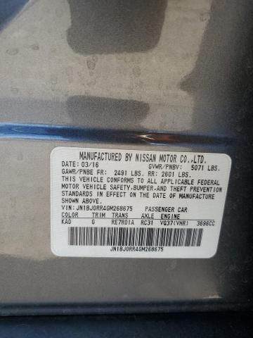 2016 INFINITI QX50 - JN1BJ0RR4GM268675