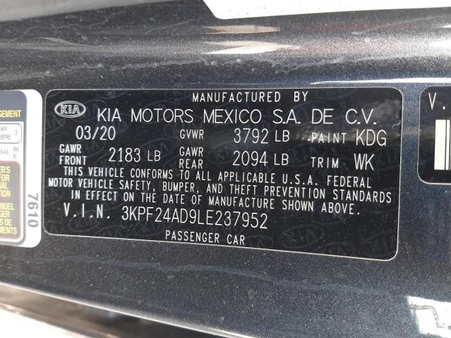 2020 KIA FORTE FE - 3KPF24AD9LE237952