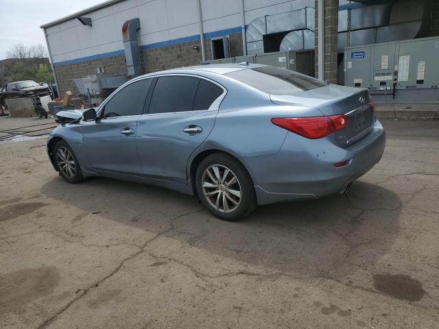 INFINITI Q50 BASE 2015 blue  gas JN1BV7AR6FM415683 photo #3