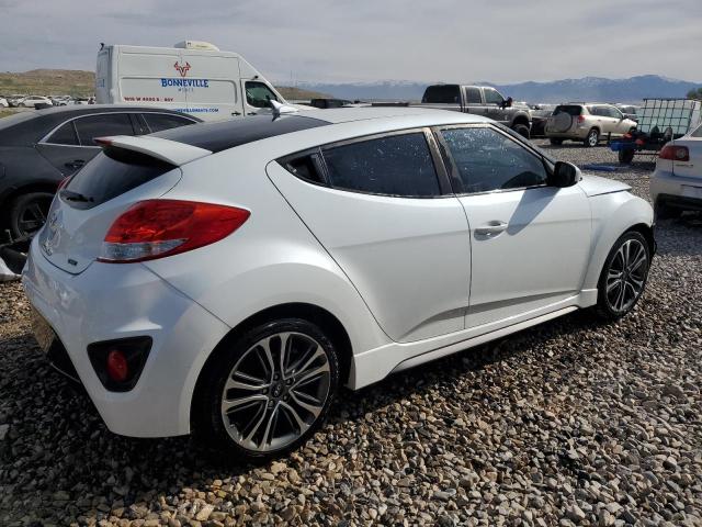 HYUNDAI VELOSTER T 2016 white  gas KMHTC6AE6GU302201 photo #4