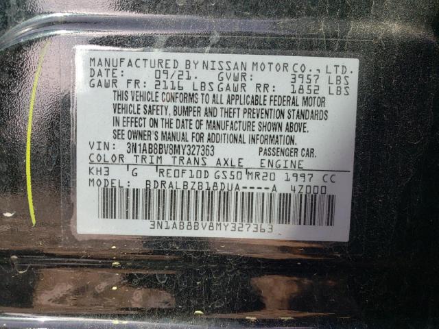 2021 NISSAN SENTRA S - 3N1AB8BV8MY327363