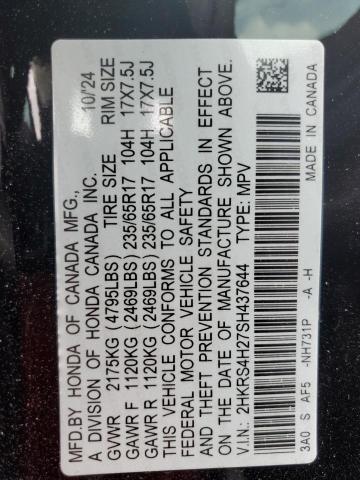 2025 HONDA CR-V LX - 2HKRS4H27SH437644