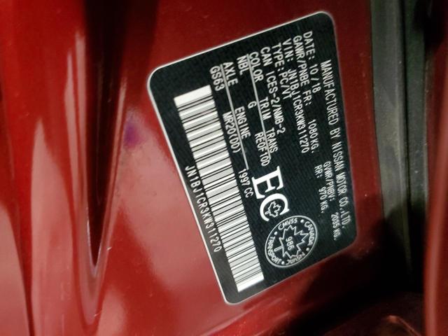 2019 NISSAN QASHQAI JN1BJ1CR3KW311270