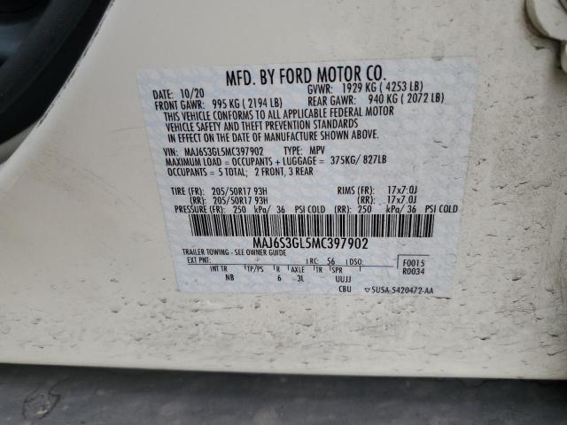 2021 FORD ECOSPORT S - MAJ6S3GL5MC397902