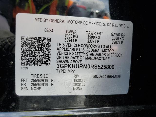 2024 HONDA PROLOGUE E 3GPKHURM0RS525806