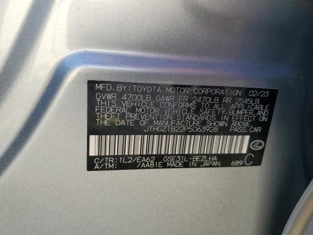 2023 LEXUS IS 350 F S - JTHGZ1B22P5063928