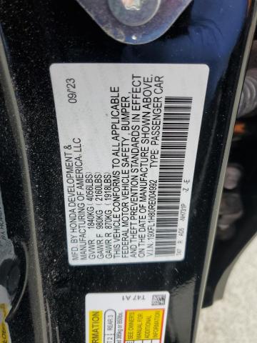 2024 HONDA CIVIC SPORT TOURING 19XFL1H80RE004992