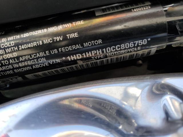 2012 HARLEY-DAVIDSON VRSCF 1HD1HPH10CC806750