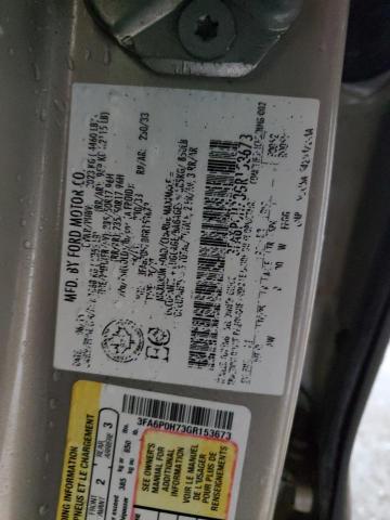 2016 FORD FUSION SE - 3FA6P0H73GR153673