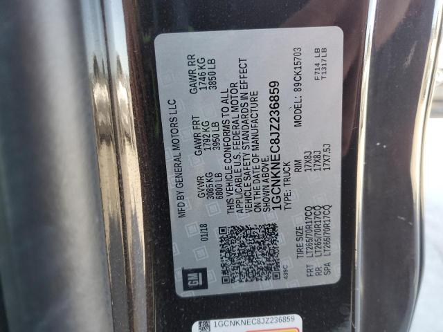 2018 CHEVROLET SILVERADO - 1GCNKNEC8JZ236859