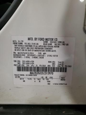 2020 FORD ECOSPORT S - MAJ3S2GE2LC313970