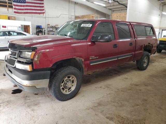 CHEVROLET SILVERADO 2005 red  diesel 1GCHK23255F862589 photo #1