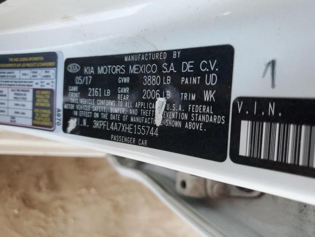 2017 KIA FORTE LX - 3KPFL4A7XHE155744
