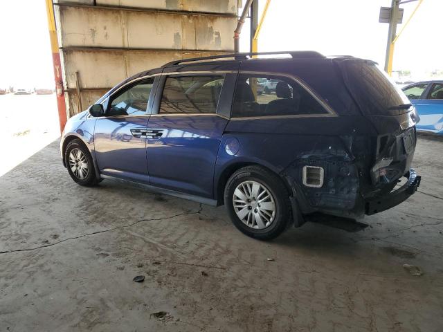 HONDA ODYSSEY LX 2015 blue  gas 5FNRL5H27FB090999 photo #3