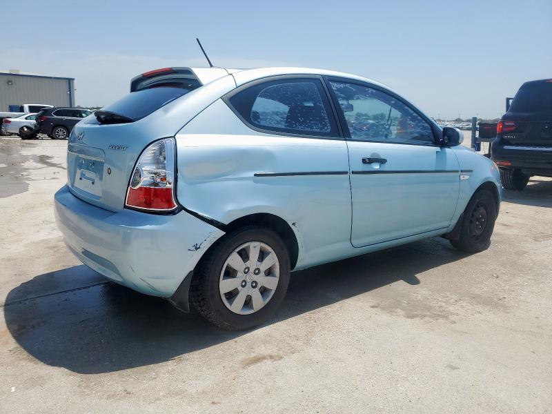 Vin: kmhcm3ac2au159863, lot: 53119825, hyundai accent blue 20103
